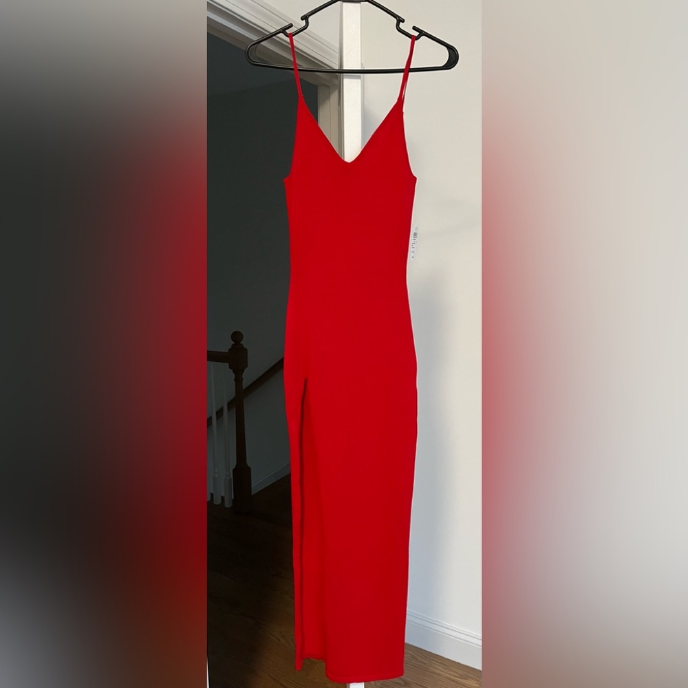 Windsor high slit dress
